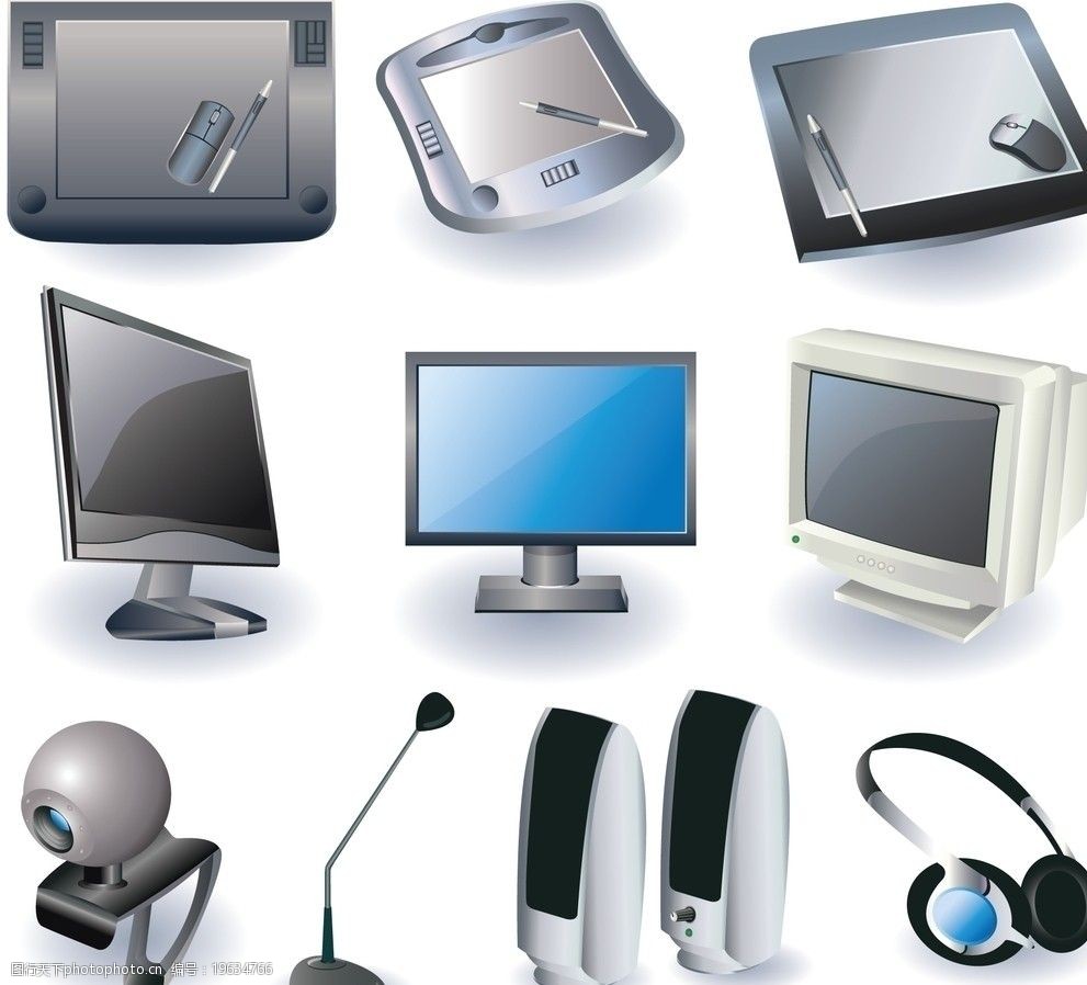 電子產(chǎn)品圖標(biāo)與圖片 探尋科技美學(xué)的魅力
